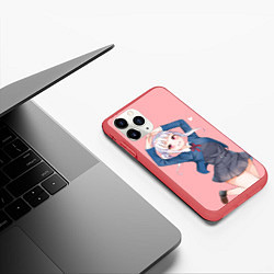 Чехол iPhone 11 Pro матовый Милая Тисато Араси - Love Live Superstar, цвет: 3D-красный — фото 2