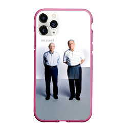 Чехол iPhone 11 Pro матовый Vessel - Twenty One Pilots, цвет: 3D-малиновый
