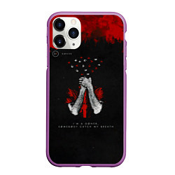 Чехол iPhone 11 Pro матовый Goner - Twenty One Pilots, цвет: 3D-фиолетовый