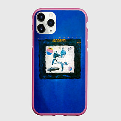 Чехол iPhone 11 Pro матовый Декаданс - Агата Кристи, цвет: 3D-малиновый