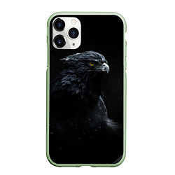 Чехол iPhone 11 Pro матовый Тёмный орёл