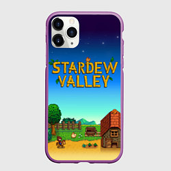 Чехол iPhone 11 Pro матовый Мой дом в Stardew Valley
