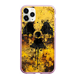 Чехол iPhone 11 Pro матовый Rusty radiation, цвет: 3D-розовый
