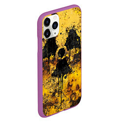 Чехол iPhone 11 Pro матовый Rusty radiation, цвет: 3D-фиолетовый — фото 2