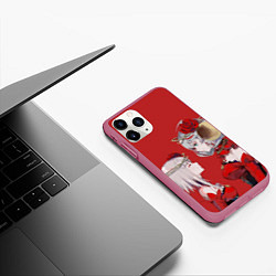 Чехол iPhone 11 Pro матовый Анна Шнайдер и Шарлотта Шнайдер - Такт Опус Судьба, цвет: 3D-малиновый — фото 2