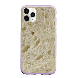 Чехол iPhone 11 Pro матовый Хлебный мякиш, цвет: 3D-сиреневый