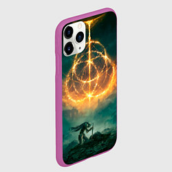 Чехол iPhone 11 Pro матовый Elden Ring, цвет: 3D-фиолетовый — фото 2