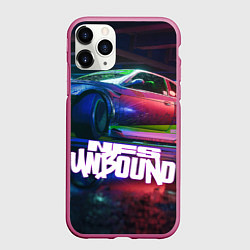 Чехол iPhone 11 Pro матовый NFS unbound nissan drift