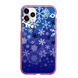 Чехол iPhone 11 Pro матовый Сказочный снегопад