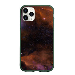 Чехол iPhone 11 Pro матовый Космос и множество звёзды