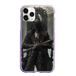 Чехол iPhone 11 Pro матовый Bloodborne охотник