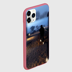Чехол iPhone 11 Pro матовый Фараон филармония альбом, цвет: 3D-малиновый — фото 2