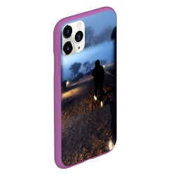 Чехол iPhone 11 Pro матовый Фараон филармония альбом, цвет: 3D-фиолетовый — фото 2