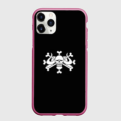 Чехол iPhone 11 Pro матовый Пираты звери Кайдо - One Piece, цвет: 3D-малиновый