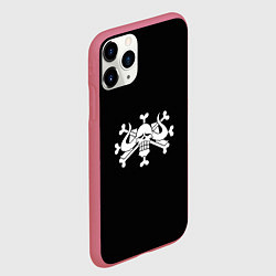 Чехол iPhone 11 Pro матовый Пираты звери Кайдо - One Piece, цвет: 3D-малиновый — фото 2