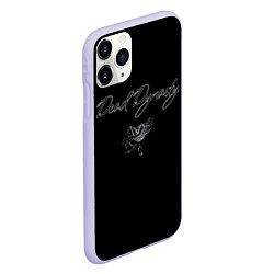 Чехол iPhone 11 Pro матовый Dead dynasty пегас фараон, цвет: 3D-светло-сиреневый — фото 2