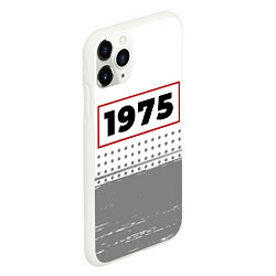 Чехол iPhone 11 Pro матовый 1975 - в красной рамке на светлом, цвет: 3D-белый — фото 2
