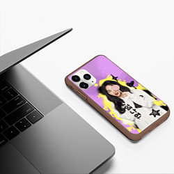 Чехол iPhone 11 Pro матовый Им Наён, цвет: 3D-коричневый — фото 2