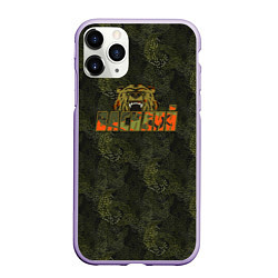 Чехол iPhone 11 Pro матовый Василий камуфляж, цвет: 3D-светло-сиреневый