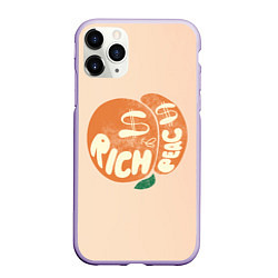 Чехол iPhone 11 Pro матовый Рич пич - богатый персик