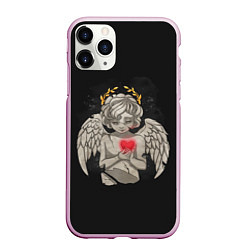 Чехол iPhone 11 Pro матовый Разбитый ангел