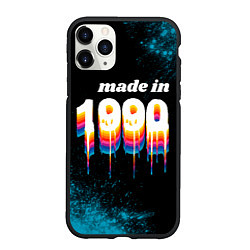 Чехол iPhone 11 Pro матовый Made in 1990: liquid art, цвет: 3D-черный