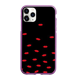 Чехол iPhone 11 Pro матовый Поцелуи для любимого