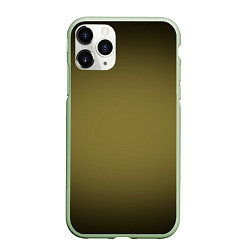Чехол iPhone 11 Pro матовый Градиент хаки