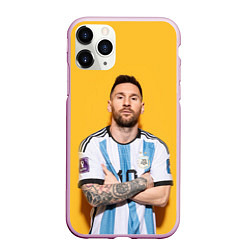 Чехол iPhone 11 Pro матовый Lionel Messi 10