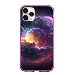 Чехол iPhone 11 Pro матовый Sverhnova, цвет: 3D-фиолетовый