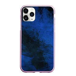 Чехол iPhone 11 Pro матовый Синий дым, цвет: 3D-розовый