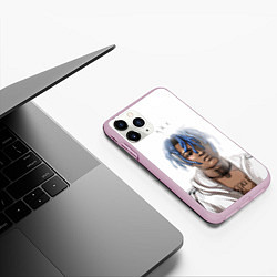 Чехол iPhone 11 Pro матовый XXXTentacion - art, цвет: 3D-розовый — фото 2