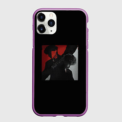 Чехол iPhone 11 Pro матовый Три дня дождя - Байполар, цвет: 3D-фиолетовый