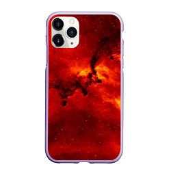 Чехол iPhone 11 Pro матовый Бесконечность не предел, цвет: 3D-светло-сиреневый