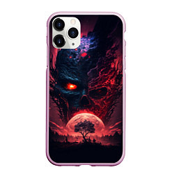 Чехол iPhone 11 Pro матовый Планета демонов