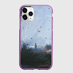 Чехол iPhone 11 Pro матовый God of War Atreus