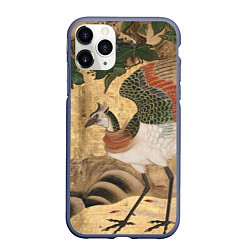 Чехол iPhone 11 Pro матовый Сказочная птица