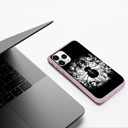 Чехол iPhone 11 Pro матовый Аниме - Охотник х Охотник, цвет: 3D-розовый — фото 2