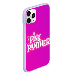 Чехол iPhone 11 Pro матовый Pink panther, цвет: 3D-светло-сиреневый — фото 2