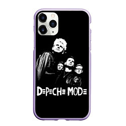 Чехол iPhone 11 Pro матовый Depeche Mode Violator, цвет: 3D-светло-сиреневый