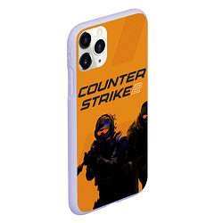 Чехол iPhone 11 Pro матовый Counter Strike 2, цвет: 3D-светло-сиреневый — фото 2