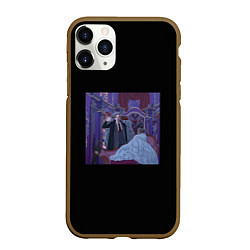 Чехол iPhone 11 Pro матовый Playingtheangel - infinity, цвет: 3D-коричневый