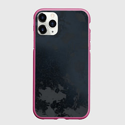 Чехол iPhone 11 Pro матовый Картография, цвет: 3D-малиновый