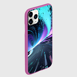 Чехол iPhone 11 Pro матовый Путь к вечности, цвет: 3D-фиолетовый — фото 2