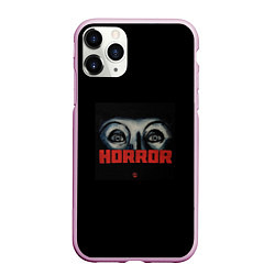 Чехол iPhone 11 Pro матовый Hella hilz, Jeembo, Tveth, Bato - Horror, цвет: 3D-розовый
