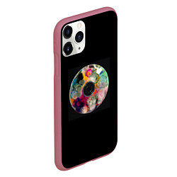 Чехол iPhone 11 Pro матовый Boulevard Depo, Jeembo - омофор, цвет: 3D-малиновый — фото 2
