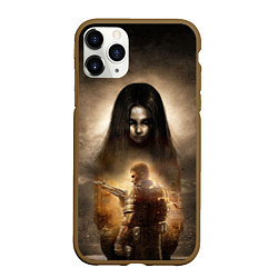 Чехол iPhone 11 Pro матовый Fear Wade, цвет: 3D-коричневый