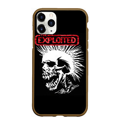 Чехол iPhone 11 Pro матовый Exploited - панк