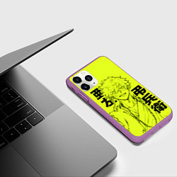 Чехол iPhone 11 Pro матовый Aza Chobei, цвет: 3D-фиолетовый — фото 2