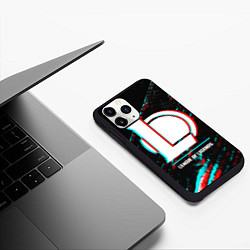 Чехол iPhone 11 Pro матовый League of Legends в стиле glitch и баги графики на, цвет: 3D-черный — фото 2